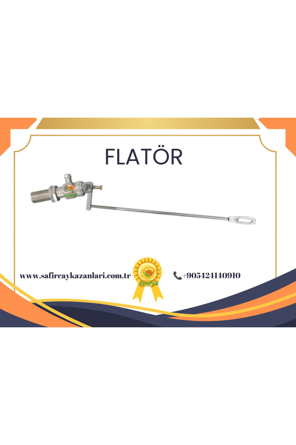 Safir Çay Kazani Flatör Sistemi Çay Ocaği Şamandirasi Flatörü A++ Çay K