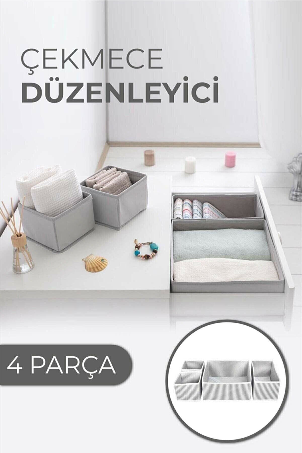 Ok Aksesuar Çekmece Düzenleme Kutu Seti Organizer 4Lü Set Go50607209640