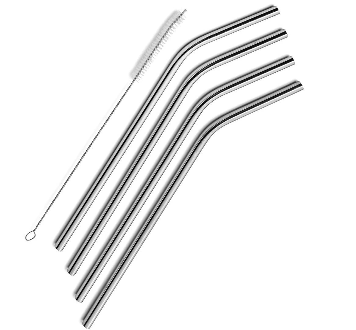 Çelik Pipet Paslanmaz Çelik Metal Meşrubat Pipeti Ve Pipet Temizl