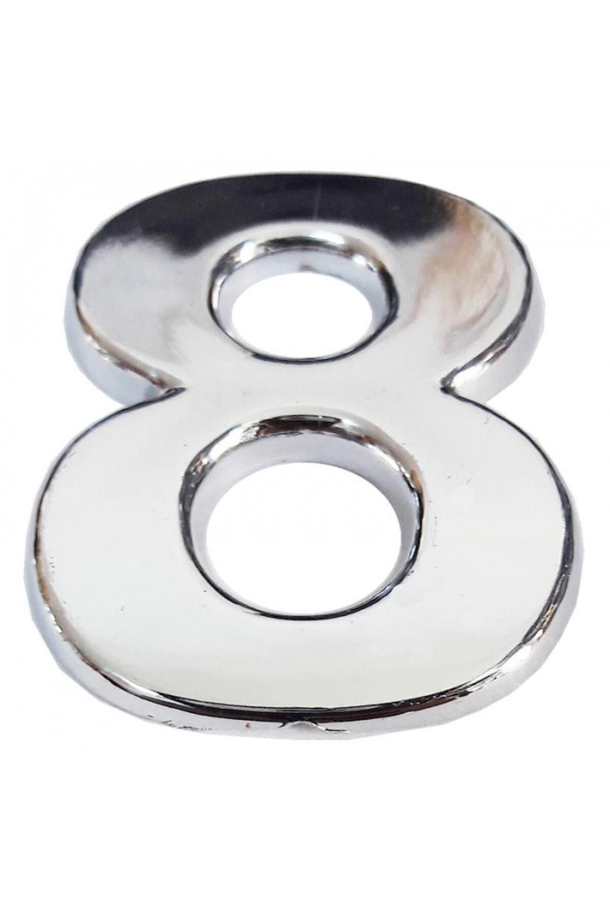 K&A Cemax Krom Yapişkanli 8 Rakami 5 Cm