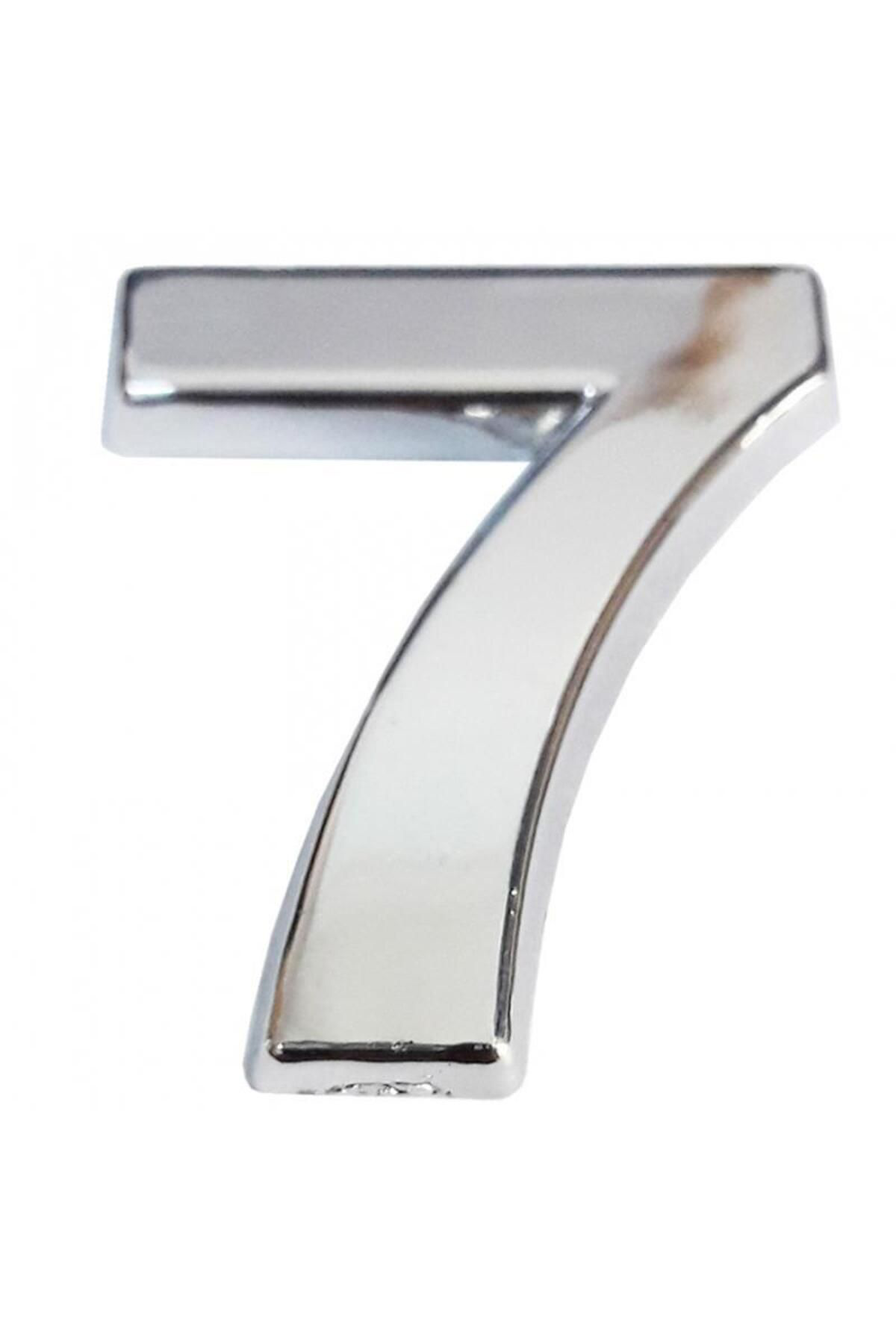 Kuzgun Online Shop Cemax Krom Yapişkanli 7 Rakami 5 Cm