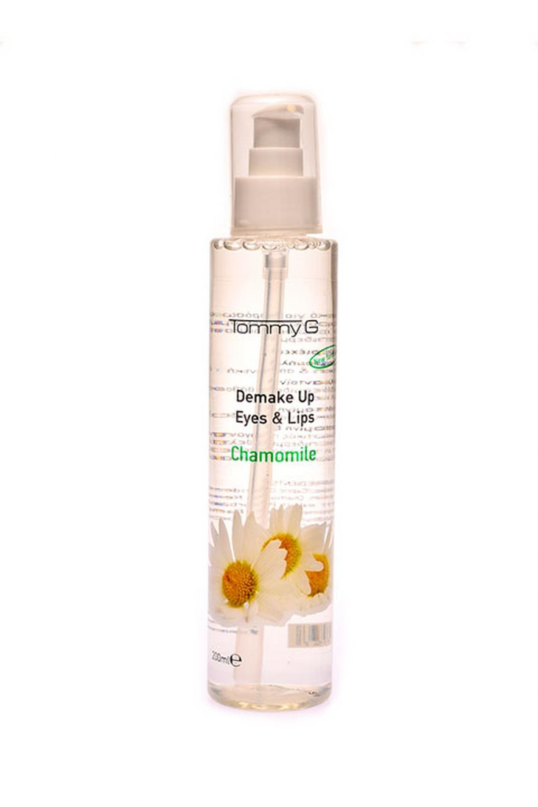 Tommy G Chamomile Demake Up Eyes & Lips 200Ml - Papatya Makyaj Temizleme 