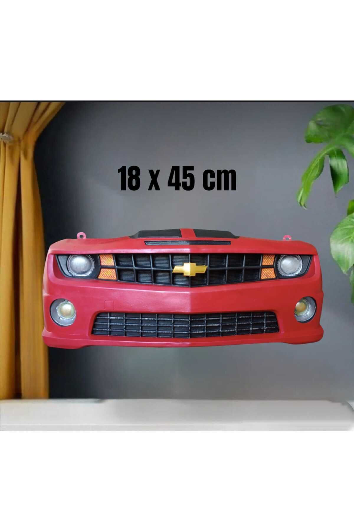 Dodemert Home Chevrolet Camoro Araba Polyester Duvar &Masa Dekorasyonu