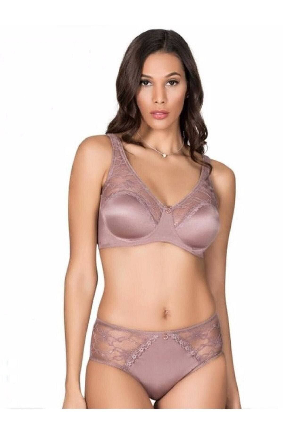 Le Jardin - Christine, Soft Cup , Dolgusuz, Balenli, Dantel Detayli , Topar