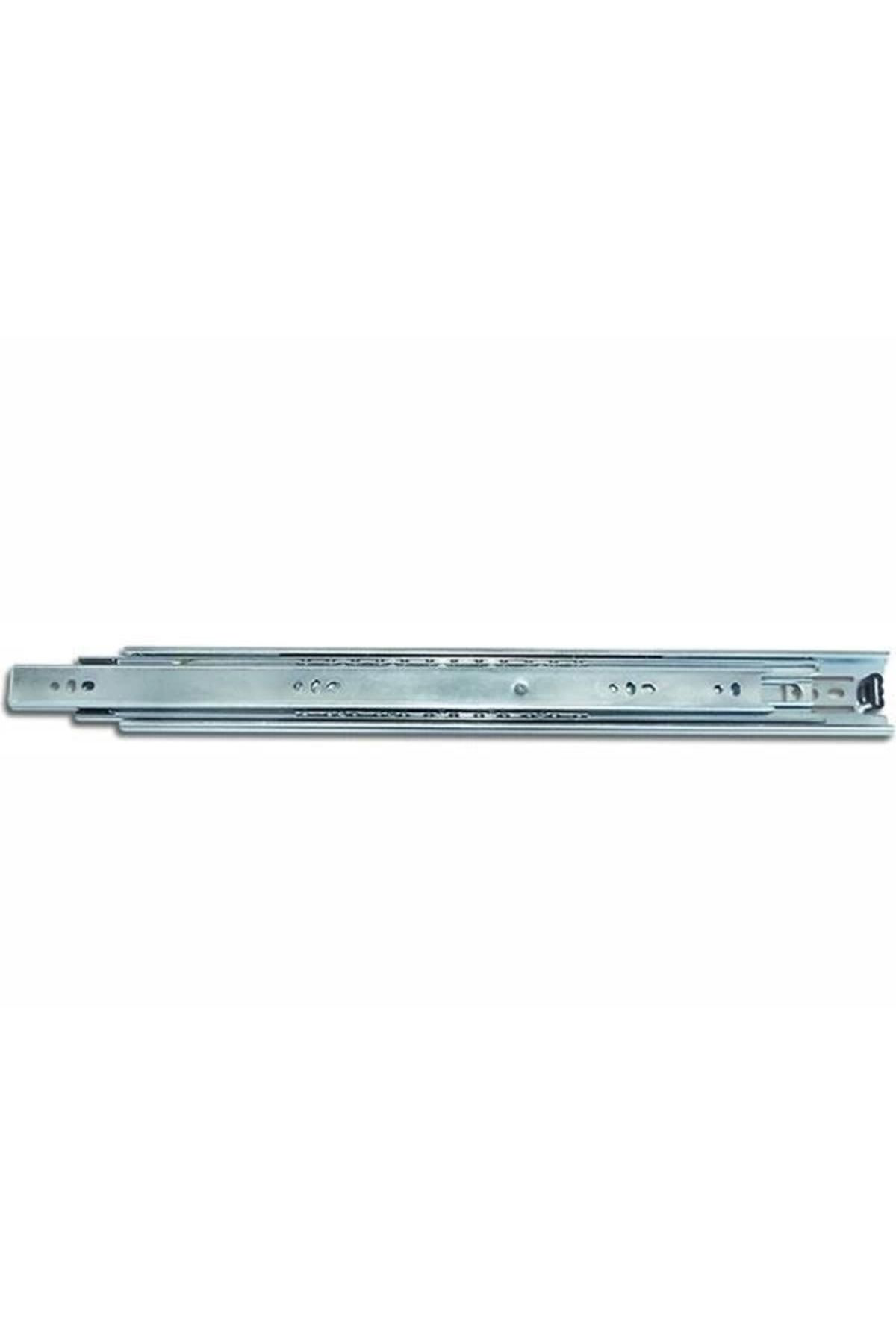 Avmdepo Çift Açilim 35 Mm Teleskopik Bilyeli Çekmece Rayi 45 Cm
