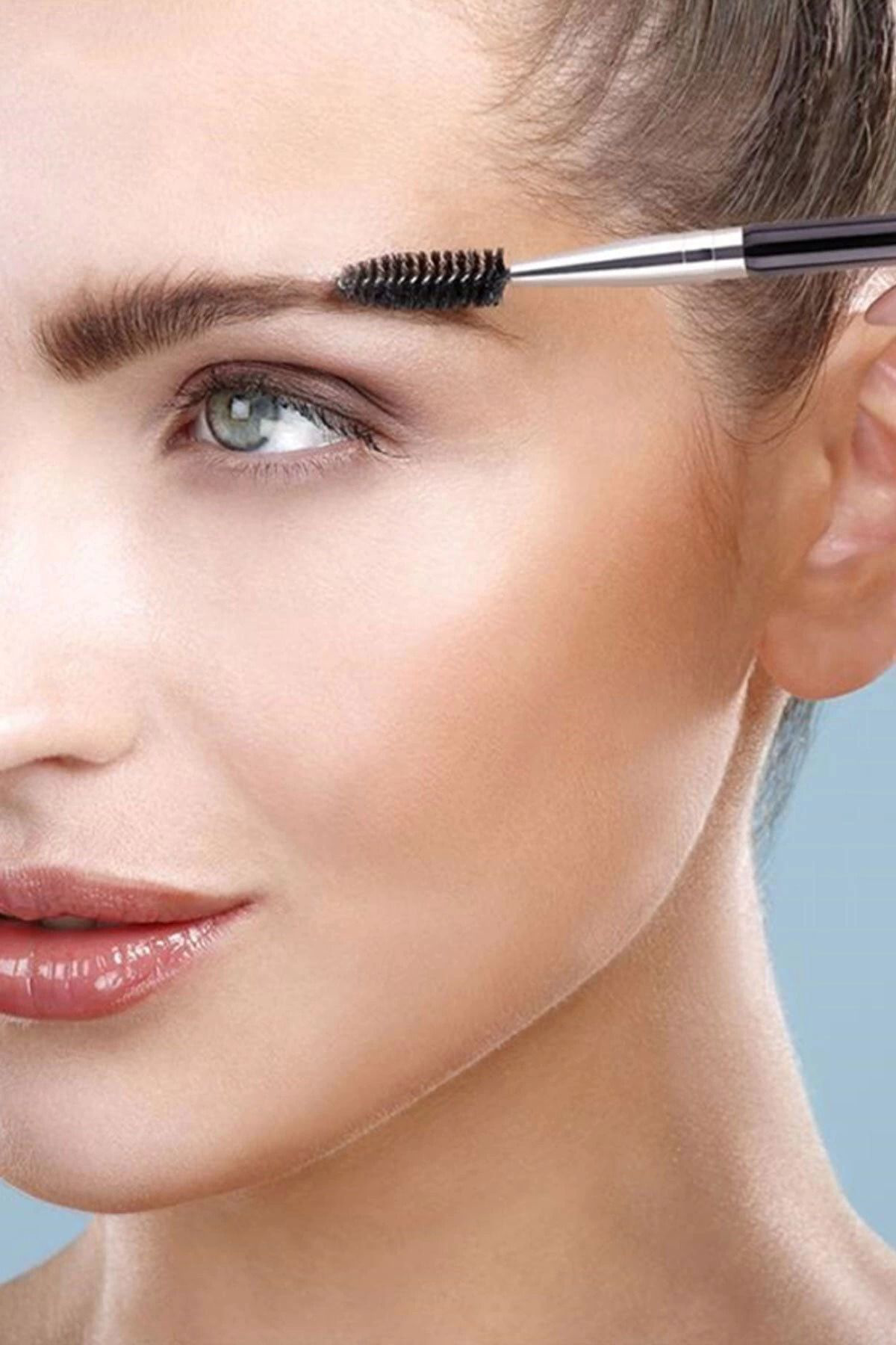 Yusuftex Çift Başlikli Eyeliner Ve Kaş Firçasi – Kolay Uygulama Ve Mükemme