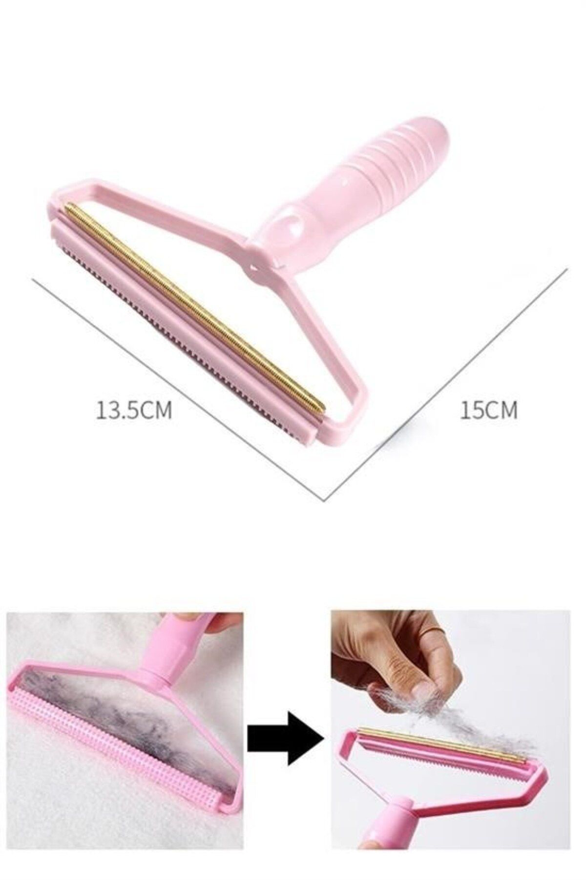 Ok Aksesuar Çift Tarafli Elbise Kazak Plastik Kumaş Tüy Alma Ve Tiftik Temizl