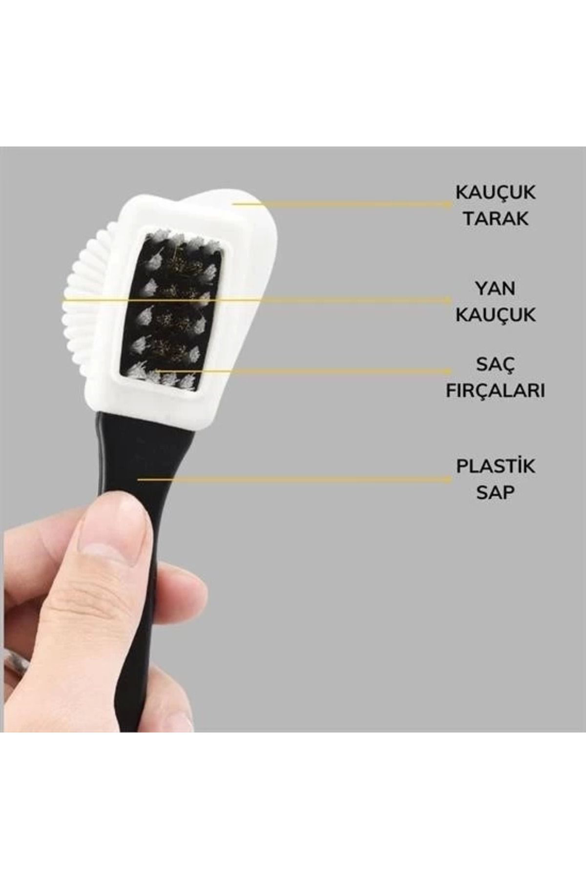 Yusuftex Çift Tarafli Pratik Taşinabilir Süet Nubuk Deri Çizme Bot Ayakkab