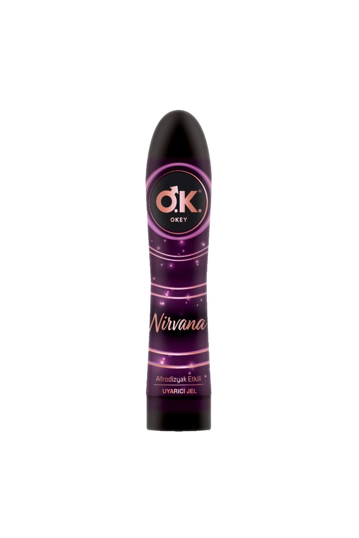 Okey Çilek Kayganlaştirici Jel Su Bazli 100 Ml +  Nirvana Uyarici