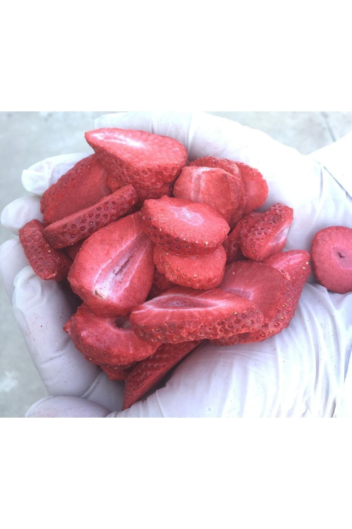 Frosse Çilek Kitiri - Freeze Dried - Üretici Firmadan Dondurularak Kurut