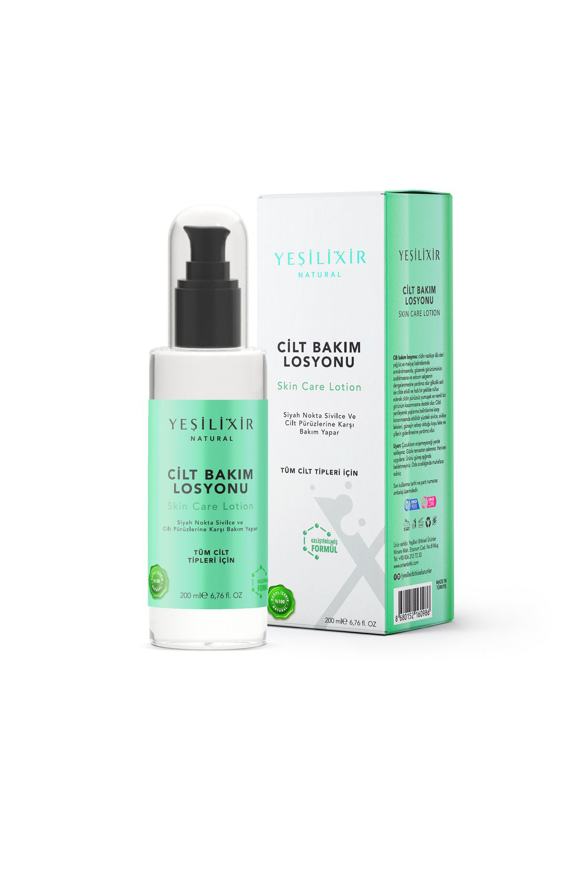 Yeşilxir Cilt Bakim Losyonu 200 Ml