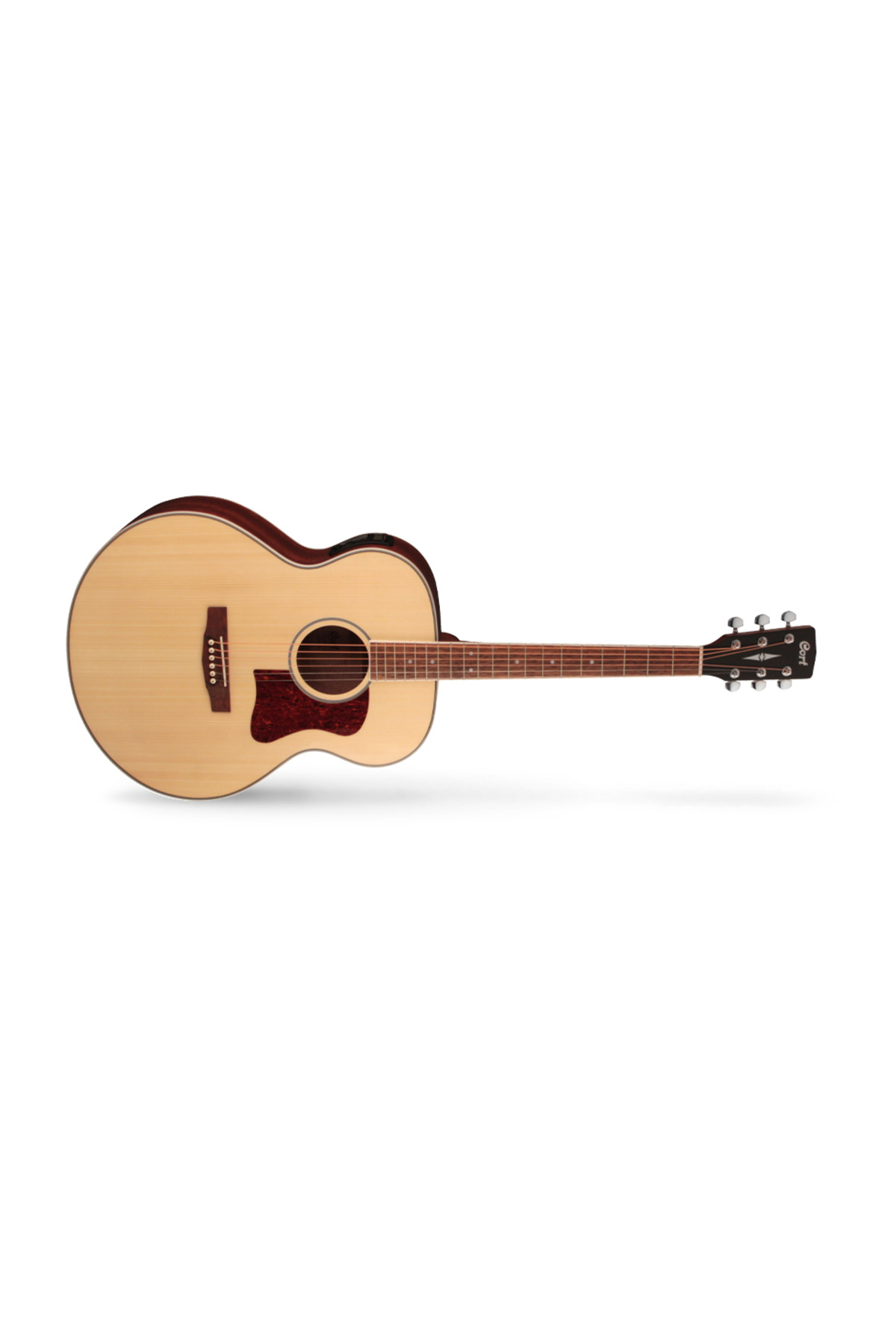 Cort Cj-Medxnatw Elektro Akustik Gitar Kilifli Jumbo Eq , Cj-Medxnatw,