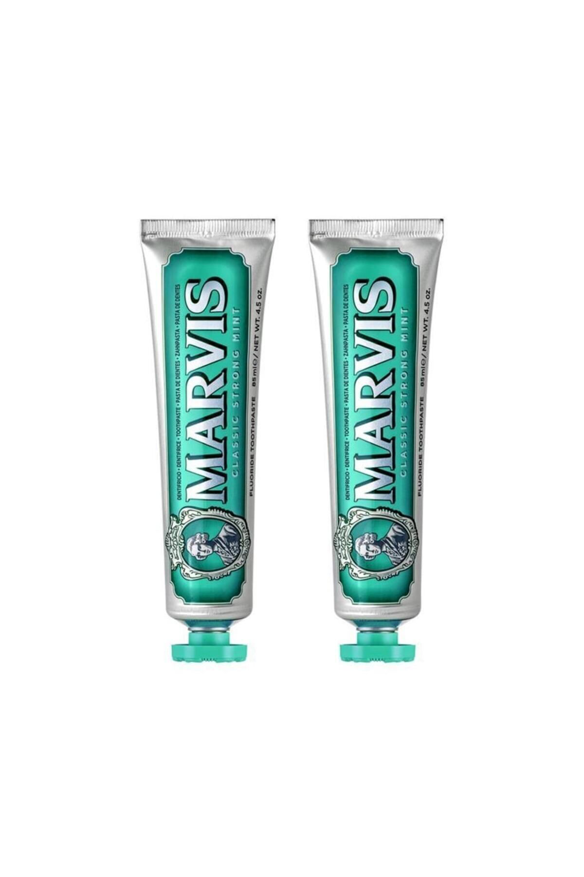 Marvis Classic Strong Mint Yoğun Naneli Diş Macunu 85 Ml X 2 Adet Avanta