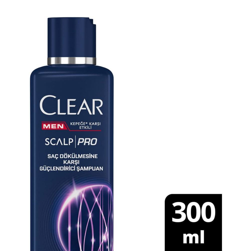 Clear  Men Scalp Pro Saç Dökülmesine Karşi Güçlendirici Şampuan 30