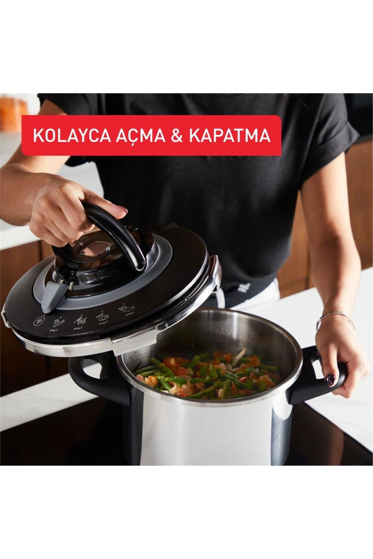 Tefal Clipso+ Chef Düdüklü Tencere - 6 Litre