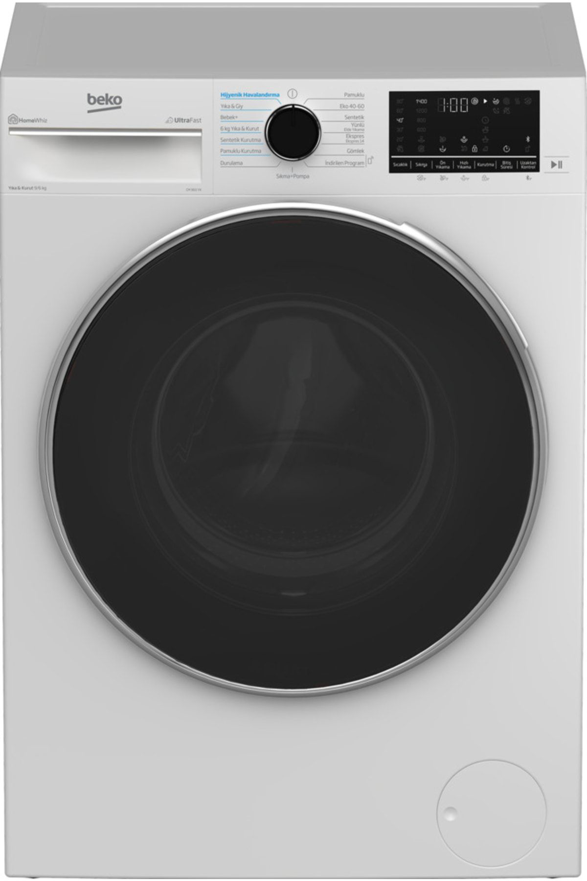 Beko Cm 960 Yk 1400 Devir 9 Kg / 6 Kg Kurutmali Çamaşir Makinesi