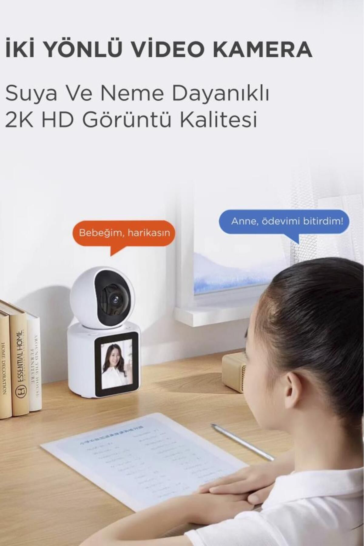 Torima Cmr-11 | 360° Akilli Güvenlik Ve Bebek Kamerasi - 5Mp Hd Görüntü,