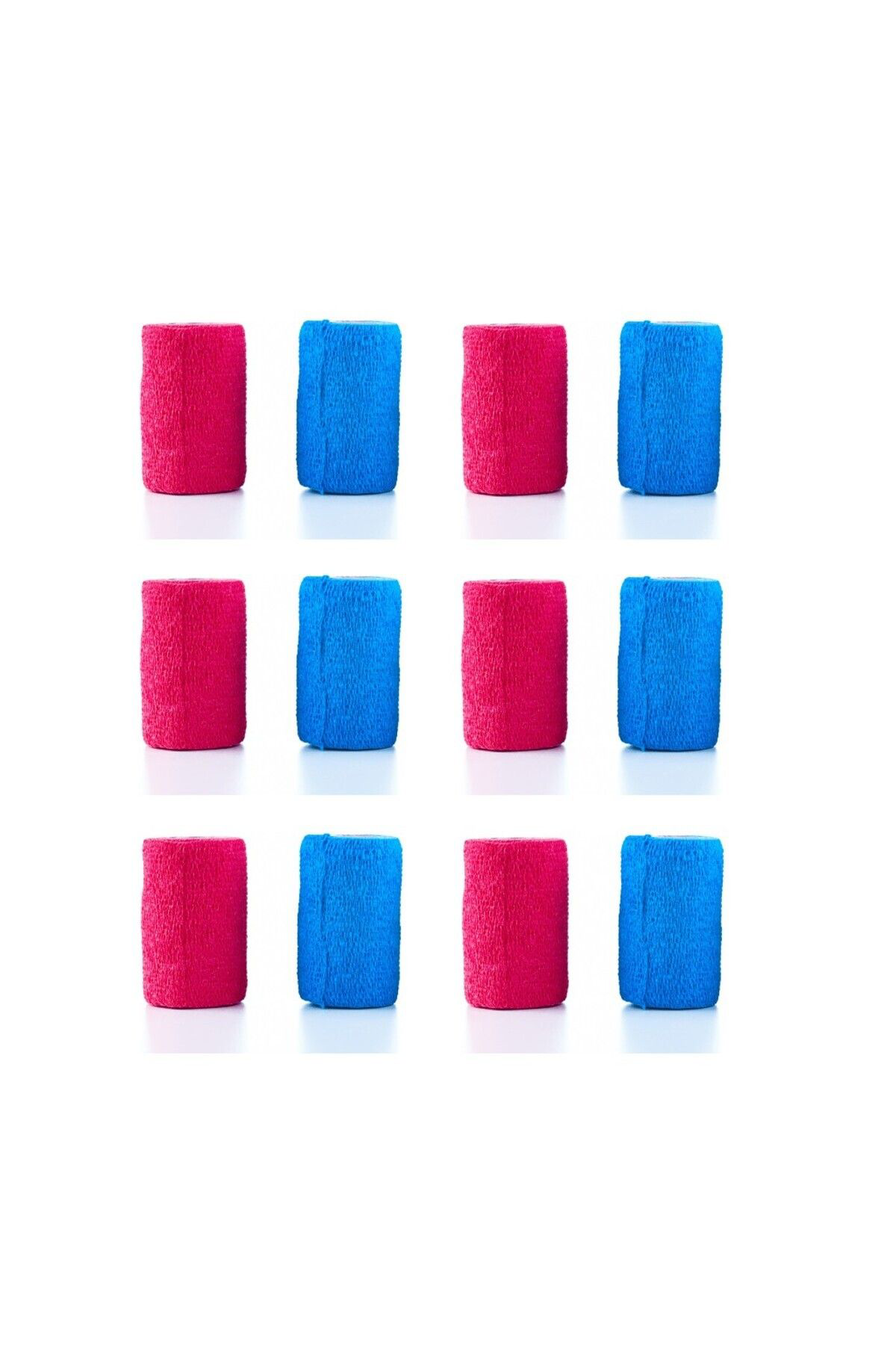 Ekvet Coban Bandaji Kendinden Yapişkanli Bandaj 10Cm X 4.5 M 12 Adet