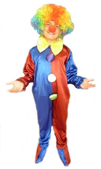 Kostüm Sarayi Çocuk Palyaço Kostümü Model-3