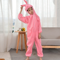 İhtiyaçavm Çocuk Tavşan Kostümü Pembe Renk 4-5 Yaş 100 Cm