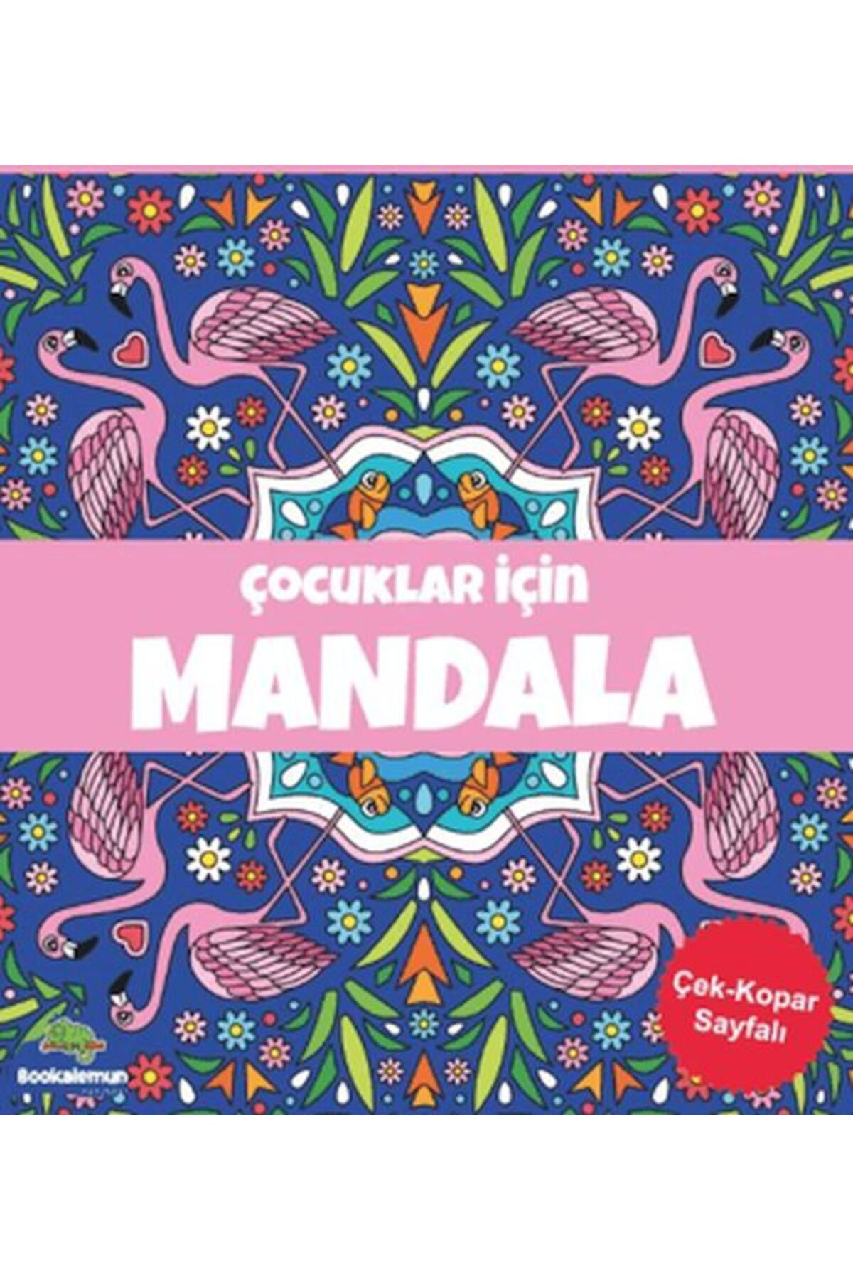 Bookalemun Yayinevi Çocuklar İçin Mandala Lacivert