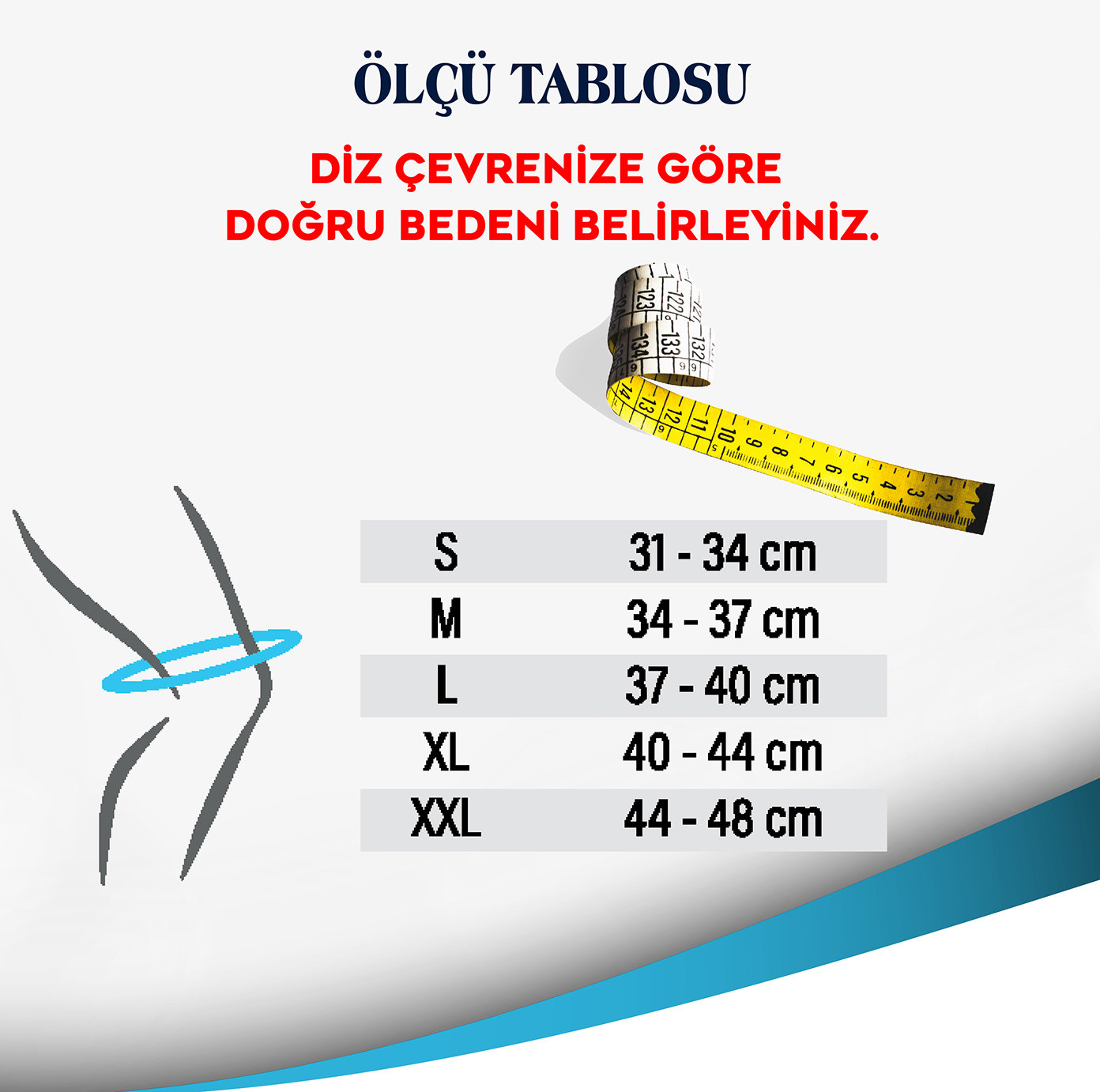 Vizor Code 708 Örme Menteşeli Dizlik