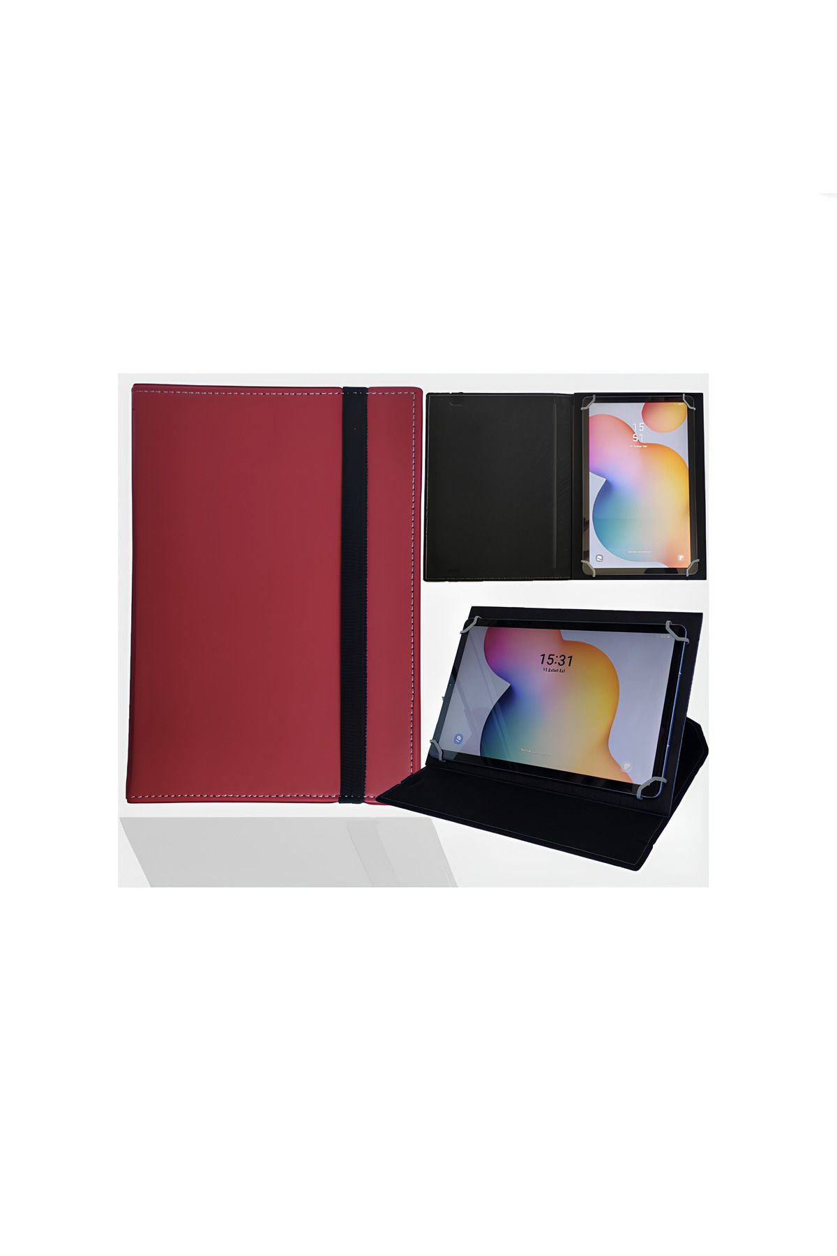Piyasasepeti Codegen Max 7 - 7" Tablet Uyumlu Standli Üniversal Kapakli Tablet Kilifi