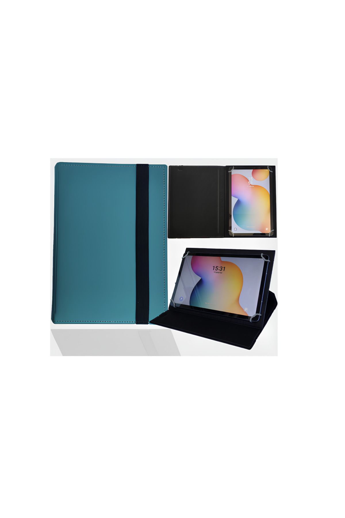 Piyasasepeti Codegen Q7 - 7" Tablet Uyumlu Standli Üniversal Kapakli Tablet Kilifi