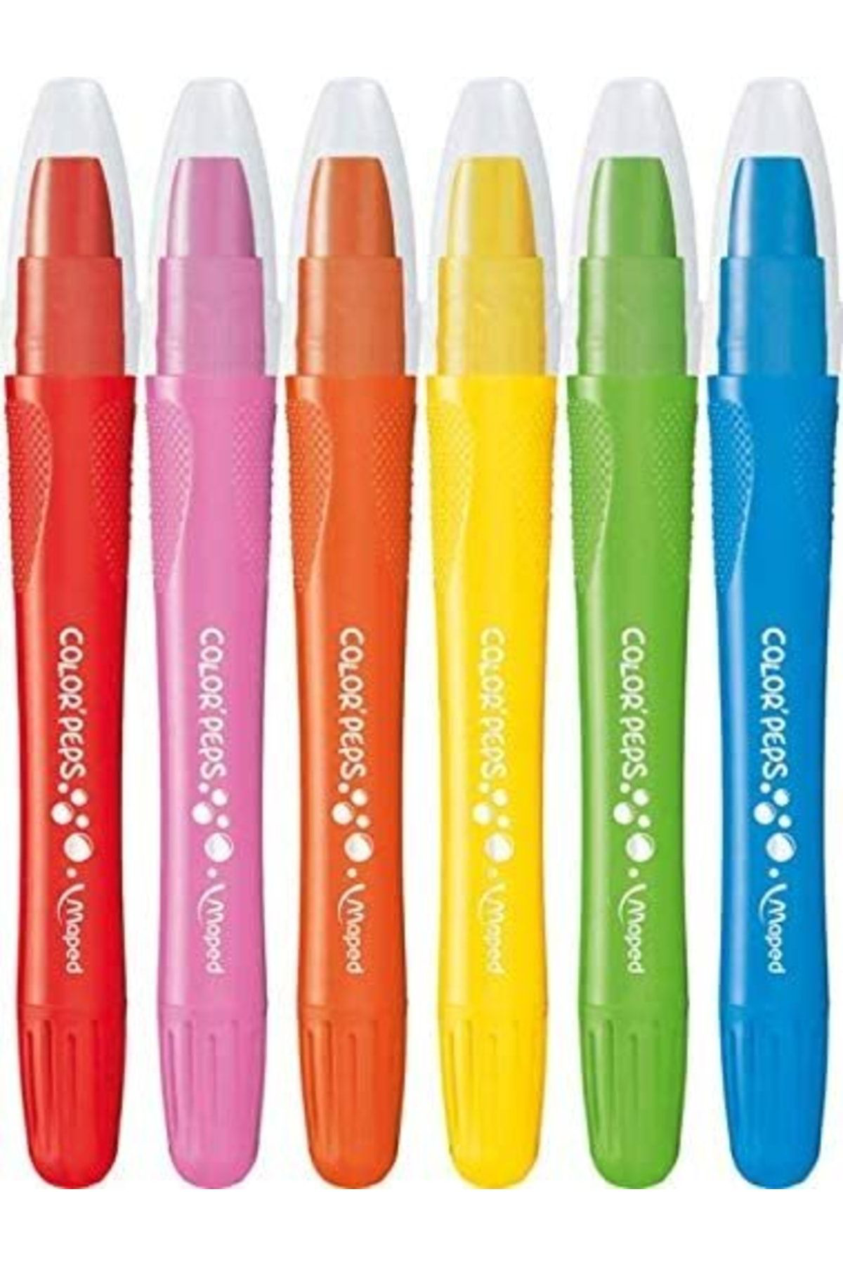 Maped Color Peps Jel Mum Boya 6 Renk Plastik Çantali 3154148363064