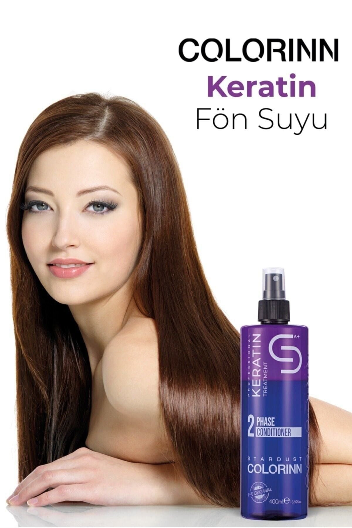 Colorinn Keratin Içerikli Çift Fazlı Fön Suyu 400 ml