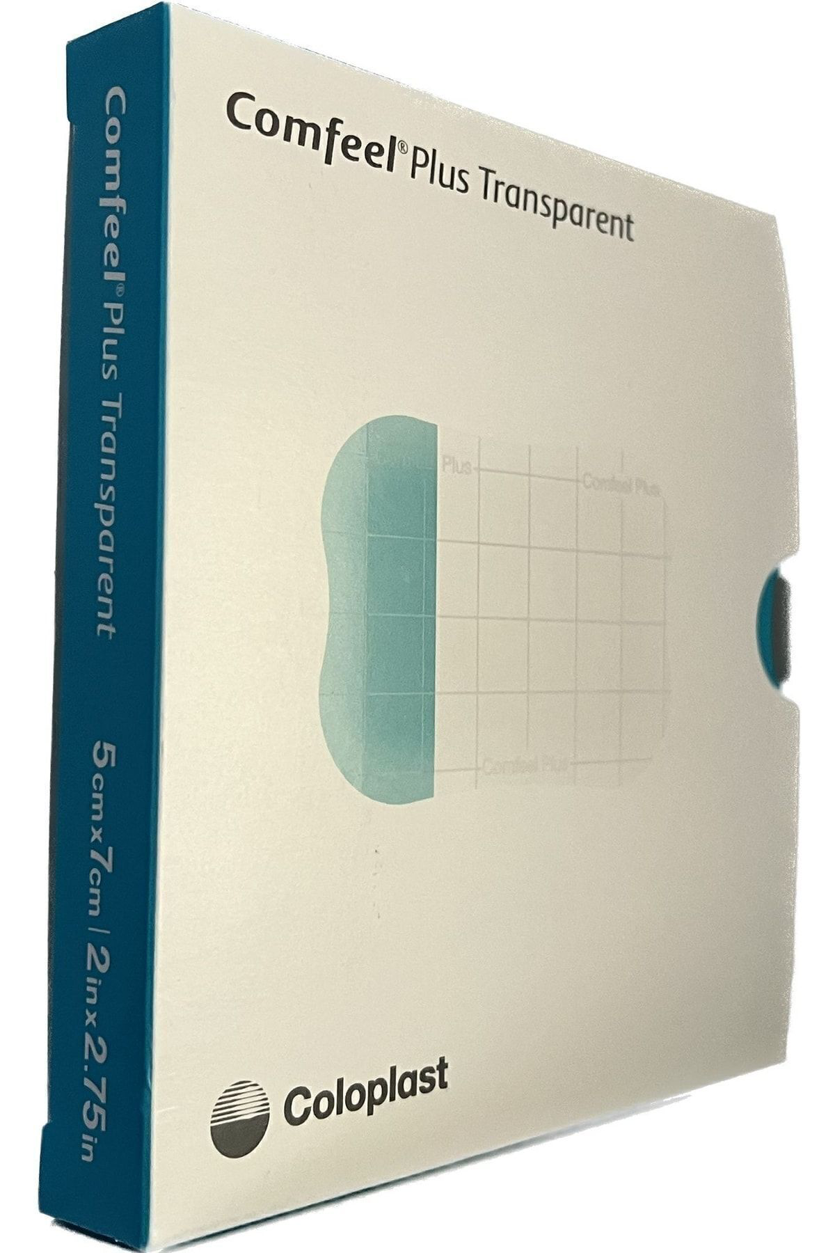 Coloplast Comfeel Plus Şeffaf Hidrokolloid Yara Örtüsü 5*7 Cm (10 Adet)