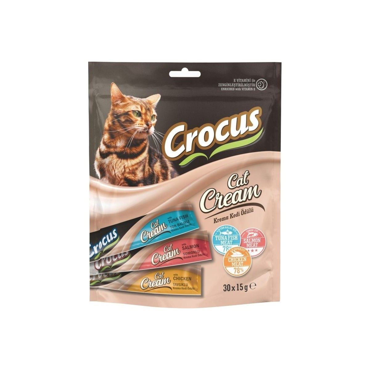 Crocus  Kedi Ödül Karişik 30*15Gr