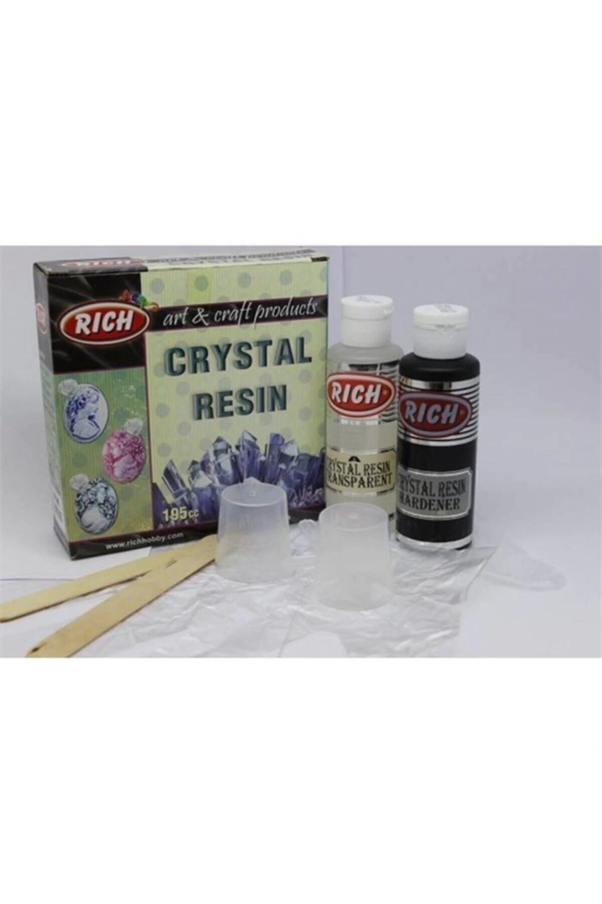 Rich Crystal Resin Kristal Reçine 130+65 Cc Şeffaf