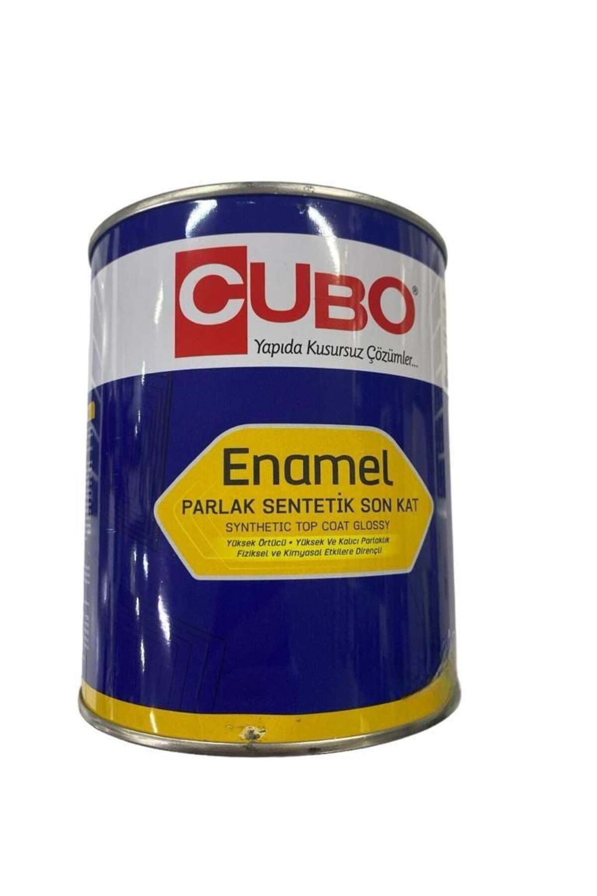 K&A Cubo Sentetik Boya Parlak 0,75 Litre 7016 Antrasit Gri