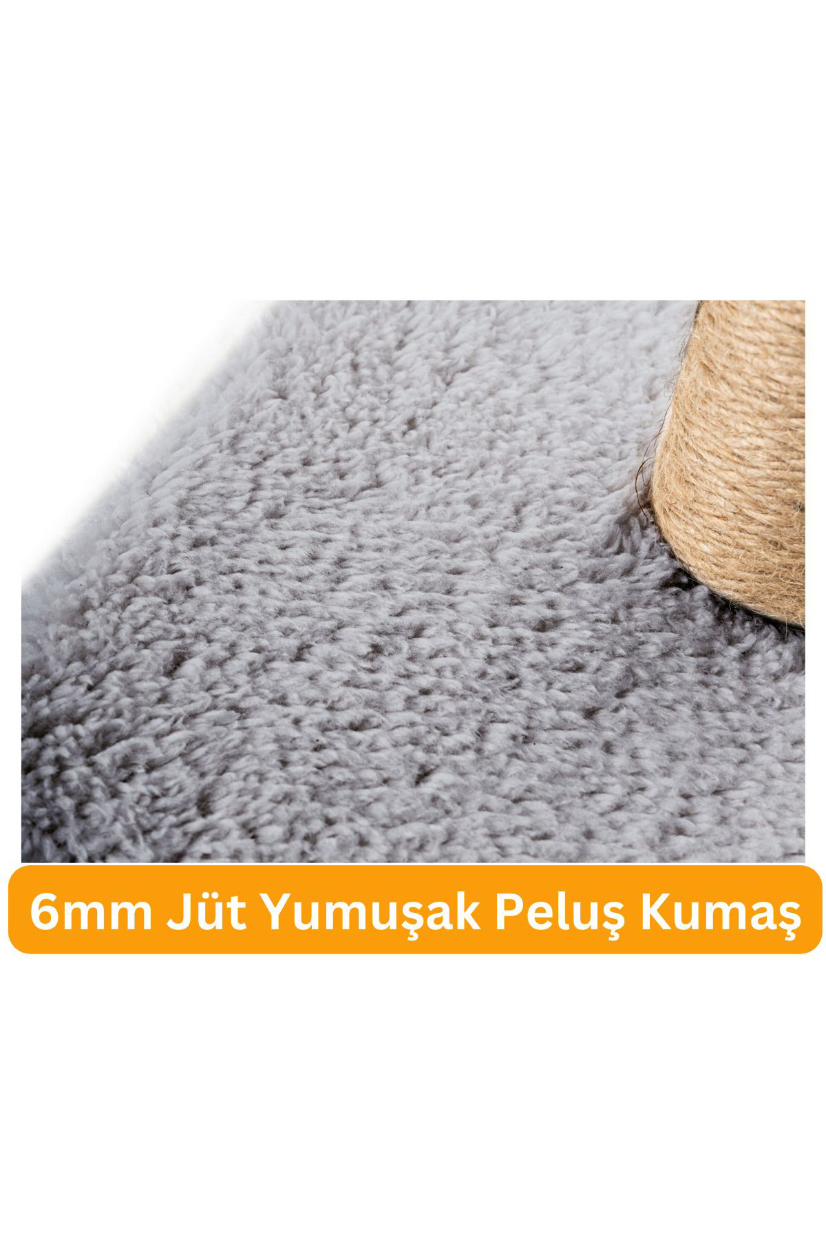 Beylini Çubuk Kedi Tirmalama Tahtasi Peluş Kumaş Silinebilir Demonte 40 C