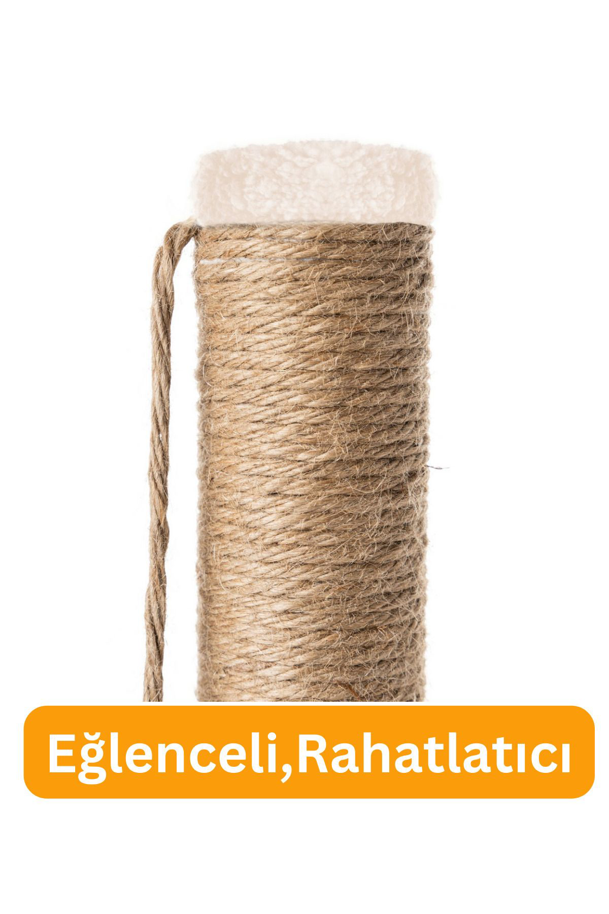 Beylini Çubuk Kedi Tirmalama Tahtasi Peluş Kumaş Silinebilir Demonte 40 C