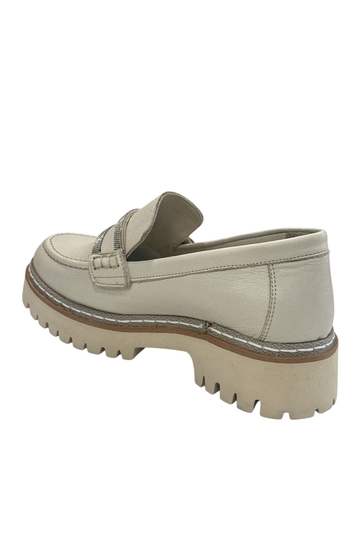 Mammamia D25ya-3705 Kadin Casual Deri Loafer Ayakkabi