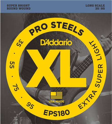 Daddario  Eps180 Bas Gitar Tel Seti, Xl, 35-95, Long Scale, Proste