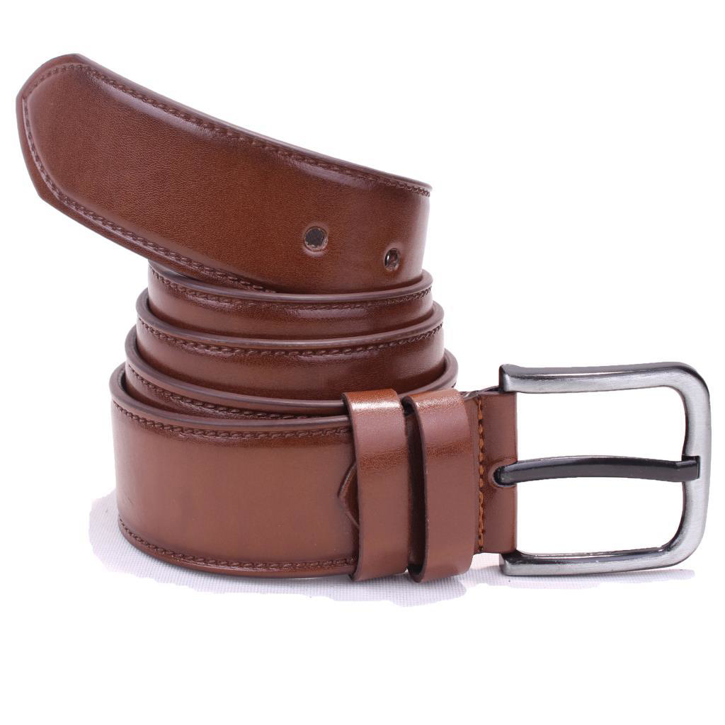 Dagoster  Dmk26-460 Kahve 4.5 Cm Suni Deri Erkek Kemer