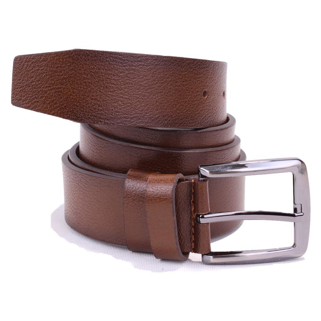 Dagoster  Dmk26-463Dg Açik Kahve 4.5 Cm Hakiki Deri Erkek Kemer