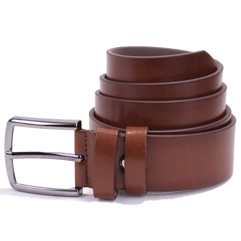 Dagoster  Dmk26-355 Kahve 4 Cm Suni Deri Erkek Kemer