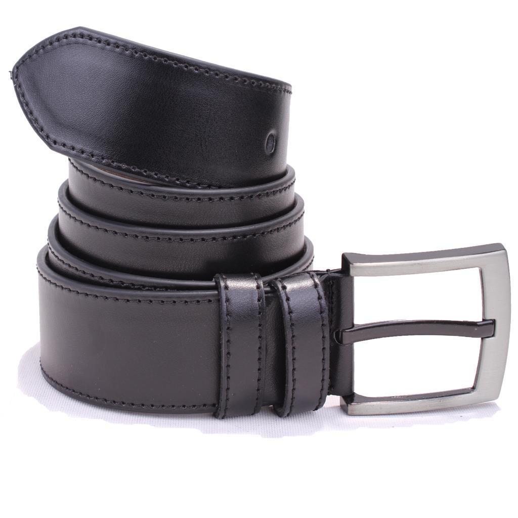 Dagoster  Dmk26-459 Siyah 4.5 Cm Suni Deri Erkek Kemer