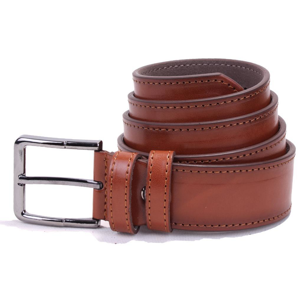 Dagoster  Dmk26-354 Taba 4 Cm Suni Deri Erkek Kemer