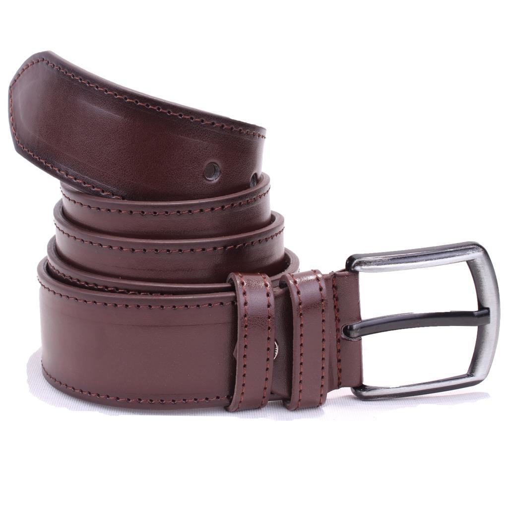 Dagoster  Dmk26-459 Kahve 4.5 Cm Suni Deri Erkek Kemer