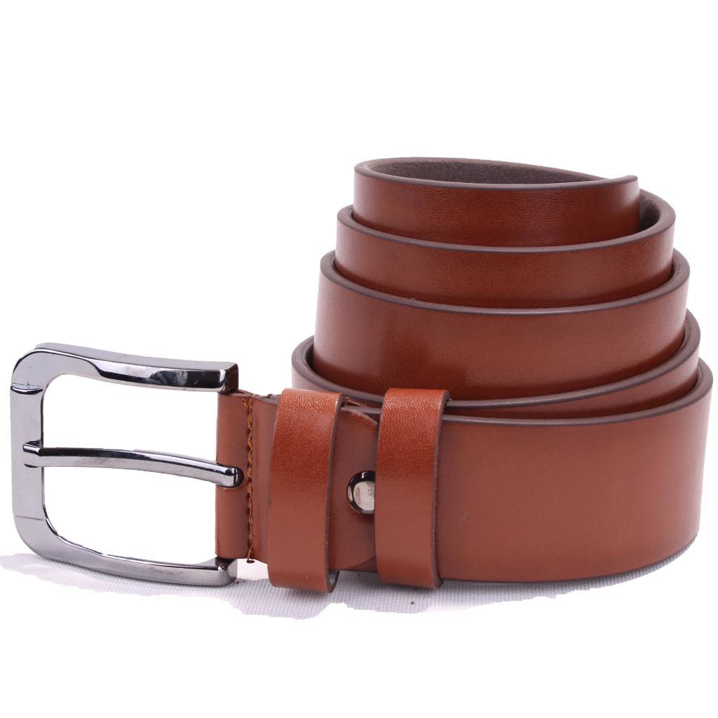 Dagoster  Dmk26-355 Taba 4 Cm Suni Deri Erkek Kemer