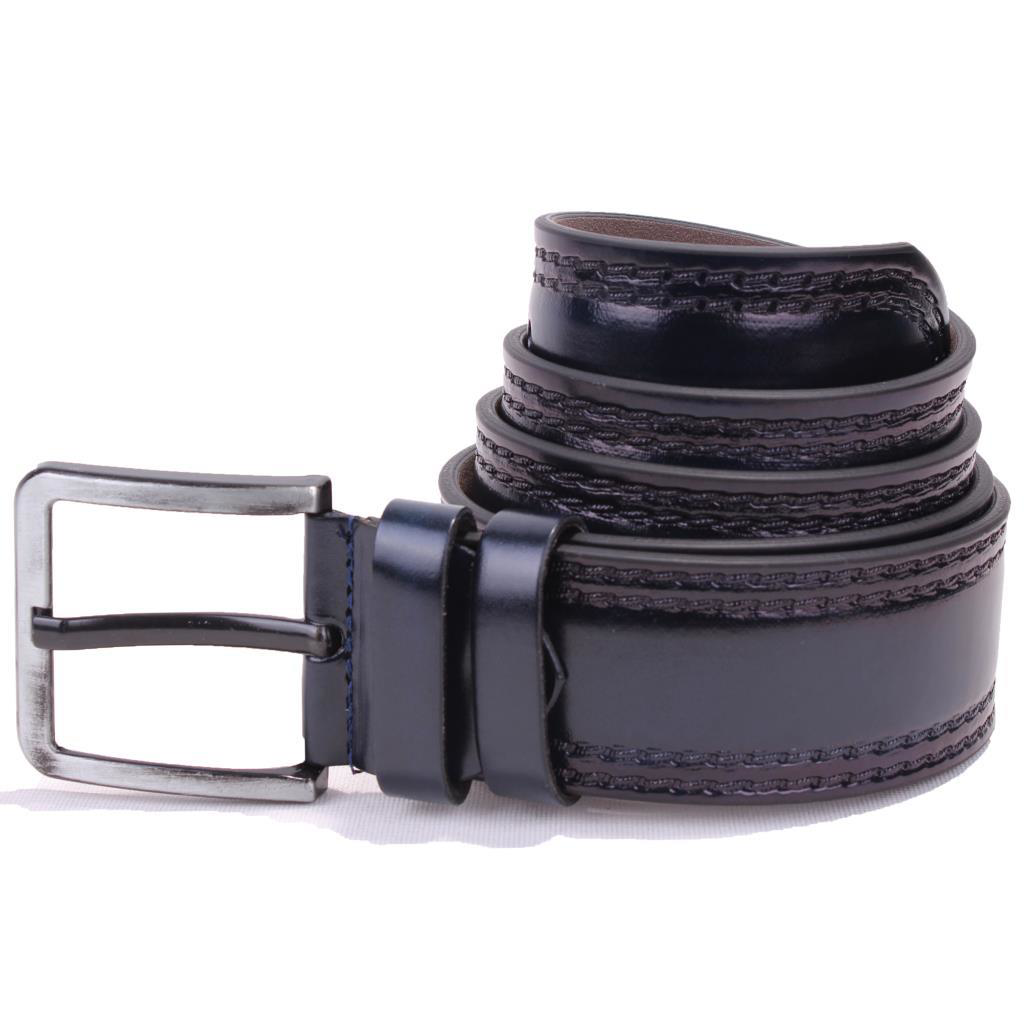 Dagoster  Dmk26-455 Lacivert 4.5 Cm Suni Deri Erkek Kemer