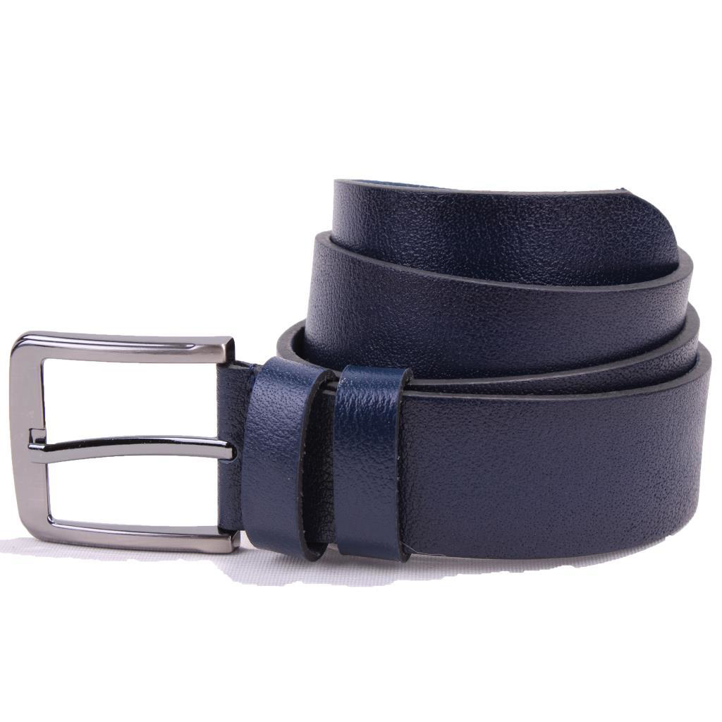 Dagoster  Dmk26-467Dg Lacivert 4 Cm Hakiki Deri Erkek Kemer