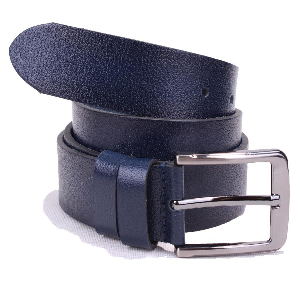Dagoster  Dmk26-467Dg Lacivert 4 Cm Hakiki Deri Erkek Kemer