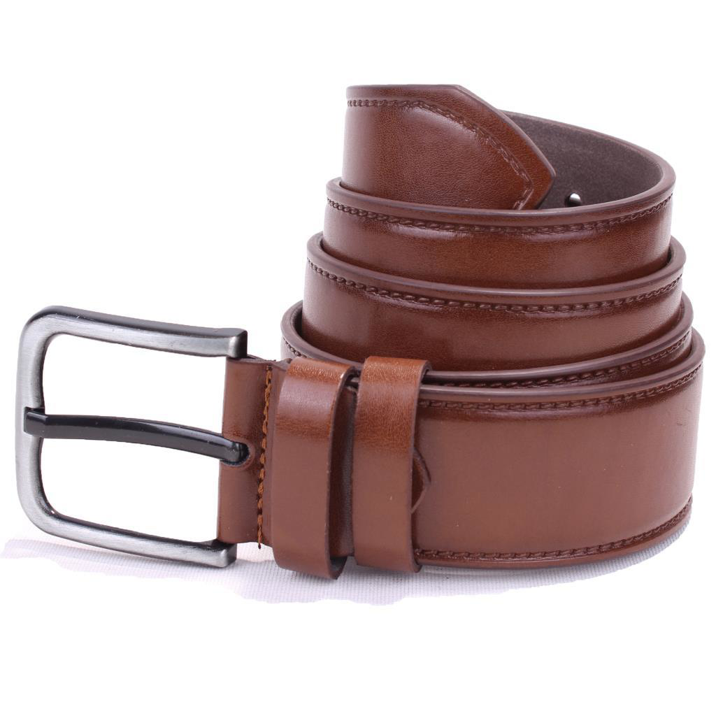 Dagoster  Dmk26-460 Kahve 4.5 Cm Suni Deri Erkek Kemer