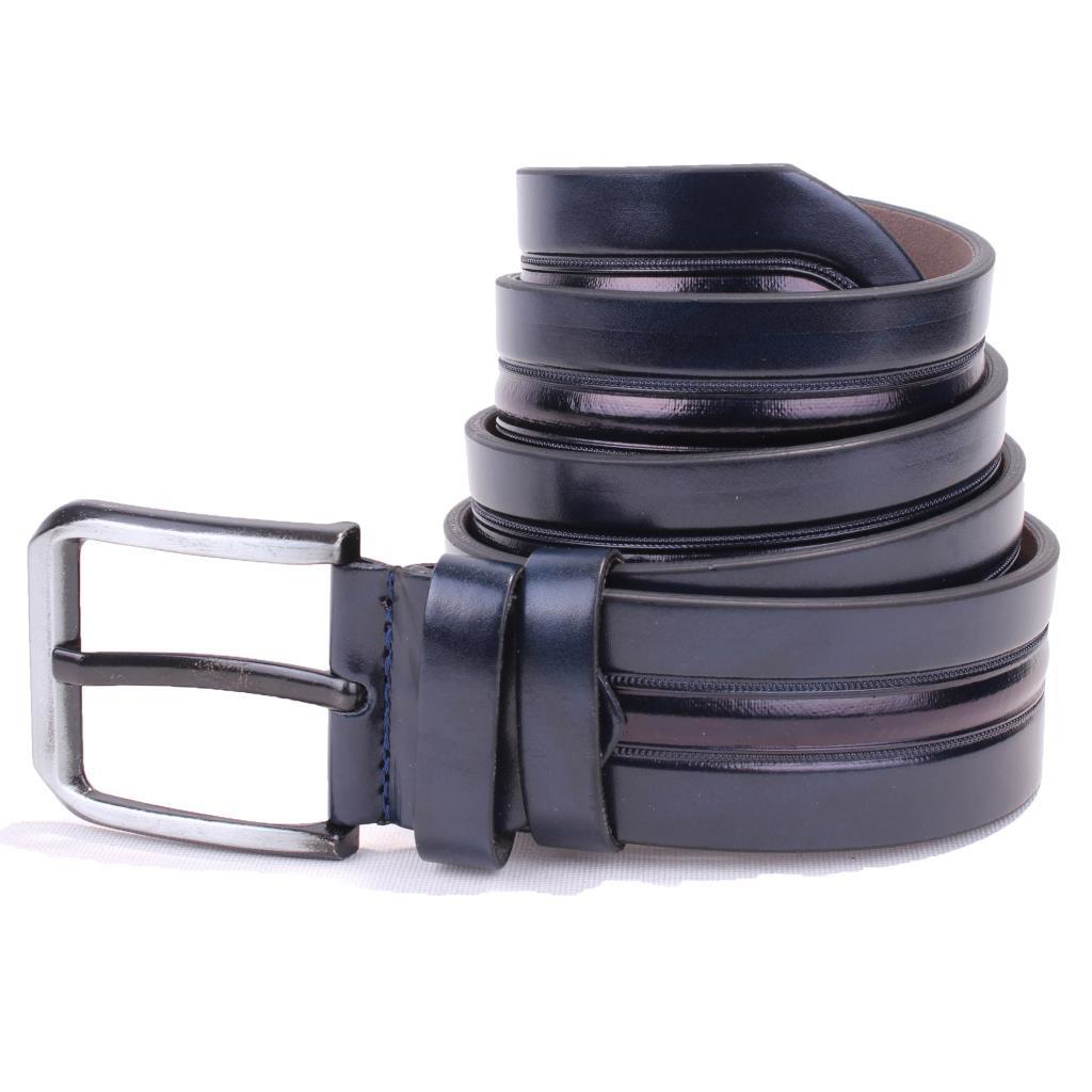 Dagoster  Dmk26-457 Lacivert 4.5 Cm Suni Deri Erkek Kemer